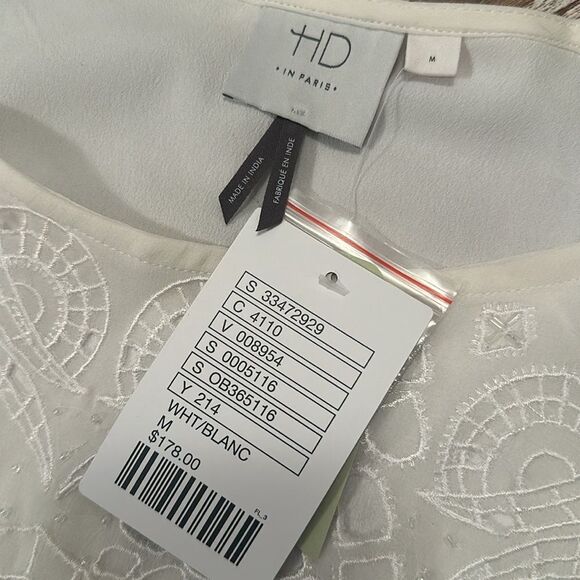 NWT Anthropologie HD In Paris Sequin and Beaded Blouse - Picture 3 of 7